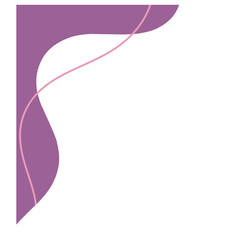 Abstract Corner Border