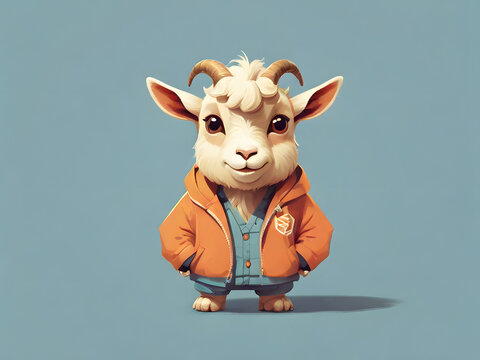 "Whimsical AI Goat: A Playful Twist on Cartoon Icons"
"Cute Goat Character: Modernized with AI Inspiration"
"Instagram-Ready Goat Avatar: AI-Infused Cartoon Mascot"
"Deformed Delight: Cartoon Goat wit