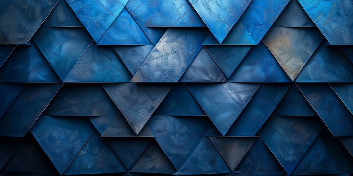 background. triangles. blue background with triangles. for the banner. pattern. background for posters. beautiful background. geometric pattern.
