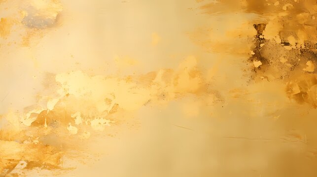 Gold paper stylised distressed. Abstract seamless background.