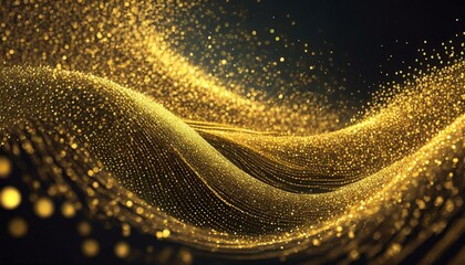 Textura particulas doradas elegantes