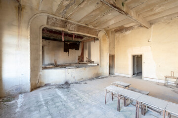 Old abandoned theater