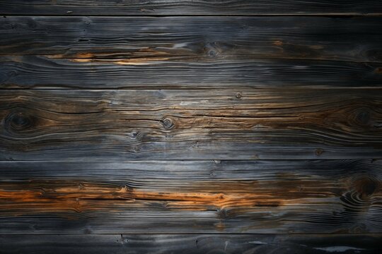 Texture di un piano in legno vecchio e antico grigio scuro nero blu e marrone