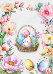 Obraz na płótnie Canvas Easter Background