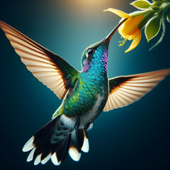 Obraz premium hummingbird in flight