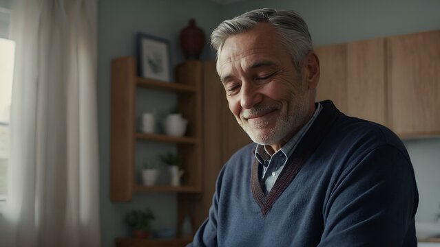portrait of senior person