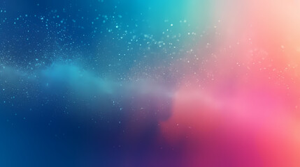 Fototapeta premium Vibrant glowing grainy gradient background