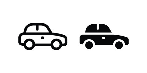 Car icon. flat illustration of vector icon