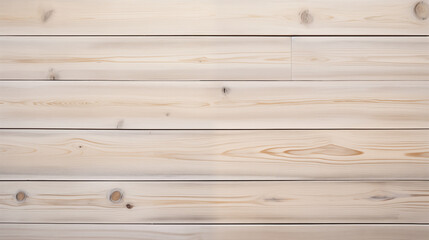 Naklejka premium Drewniane tło. Jasne tło z poziomymi deskami z jasnego gatunku surowego drzewa. Podłoga lub ściana z lameli - minimalistyczna tapeta. Dąb lub sosna.