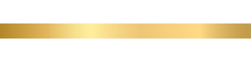 Obraz premium Golden Ribbon. Vector Illustration Isolated on White Background. 