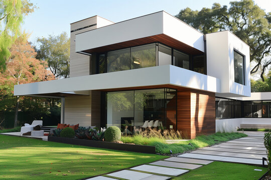 minimalist modern home fasade (4)