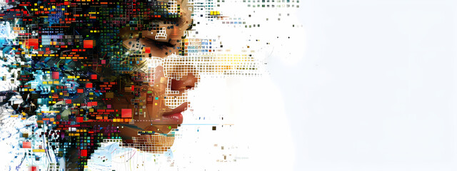 Pixelated Identity: The Digital Abstraction of Self