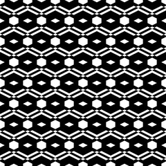 Seamless pattern. Ethnic wallpaper. Folk motif. Rhombuses, parallelograms, chevrons, hexagons ornament. Shapes background. Geometric backdrop. Digital paper, textile print, web design, abstract