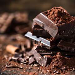 Decadent Chocolate Delight - High-Resolution Gourmet Treat