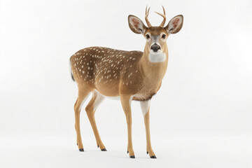 Deer, doe isolated
