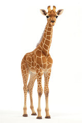 Fototapeta premium Giraffe isolated