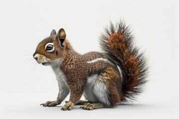 Obraz premium Squirrel isolated