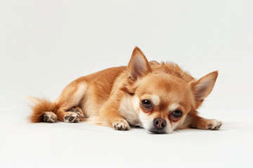 Dog chihuahua  isolated