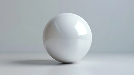 Clean White Object for Mobile Wallpaper Generative AI