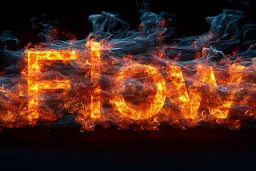 Houdini Fire Simulation: Detailed Flow of Heat and Flames Generative AI