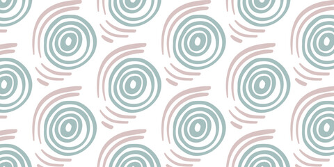 seamless pattern with circles