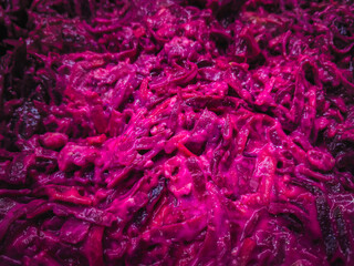Red cabbage salad