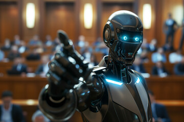 AI Replacing Lawyers: Circuitry in the Courtroom - Immerse yourself in a world where AI dons the legal garb, challenging traditional notions of justice and signaling a paradigm shift in the legal