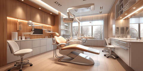 Dentist office stomatology - obrazy, fototapety, plakaty
