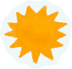 Illustration of a sun