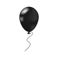 Balloon isolated on a white background.Vector illustration balloon for parties,birthday, weddings.