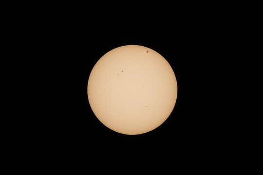 Sunspot in last day of February 2024