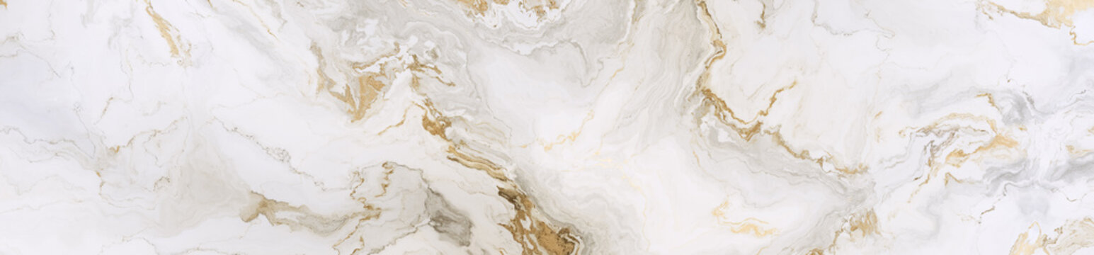 White marble pattern with gold inclusions