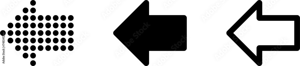 Poster one way only or this way only forward black and white sign dotted solid or contoured floor marking a