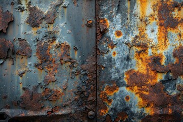 rusted metal with rust on it