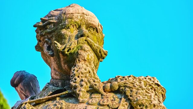 Monument to Vittorio Emanuele II in Vicenza, Italy