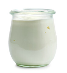 jar of sour cream yogurt