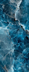 Sapphire Swirls: Detailed Texture of Blue Marble for galaxy flip wallpaper - obrazy, fototapety, plakaty