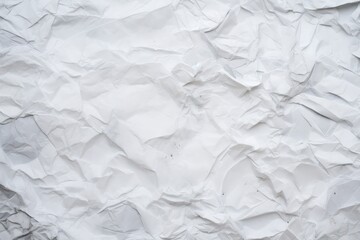 a white crumpled paper