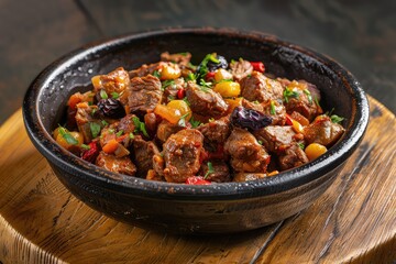 Moroccan Lamb Tajine, Traditional Meat Stew, Morocco Tagine, Arabic Marqa, Moroccan Lamb