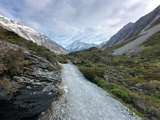 Obraz premium Mt Cook, Mt Cook National Park, New Zealand
