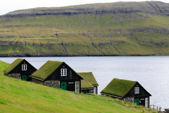 Traditional houses in the Faroe islands