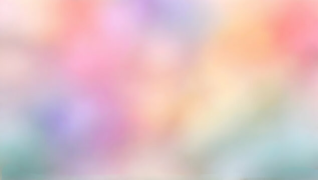 Blurred abstract background of lights and pastel color wallpaper background. Background illustration.