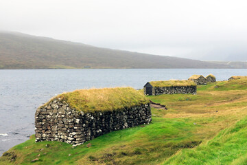 Traditional houses in the Faroe islands