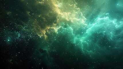 Fototapeta na wymiar Space background with nebula and stars