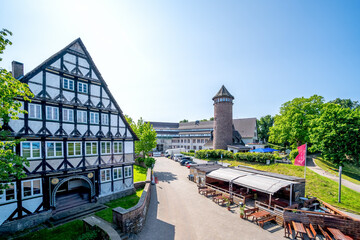 Altstadt, Holzminden, Niedersachsen, Deutschland 
