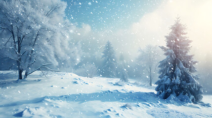 Banners with a snowy touch, announcing winter deals and special limited-time offers. Copy Space - obrazy, fototapety, plakaty