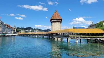 瑞士水塔花桥