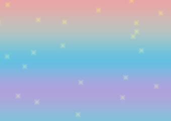 キラキラきらめく背景　可愛い幻想的なグラデーション