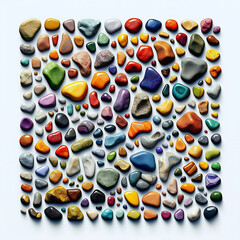 background made of circles