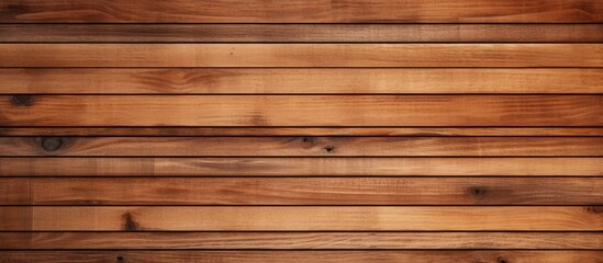 Fototapeta premium A detailed view of weathered wood planks against a brown backdrop, showcasing the texture and natural beauty of the material.